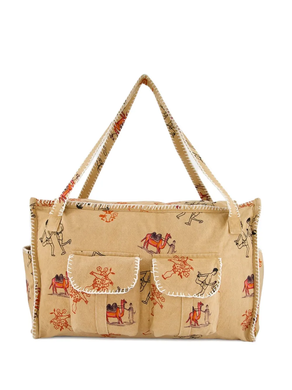 Lavie printed pocket tote bag