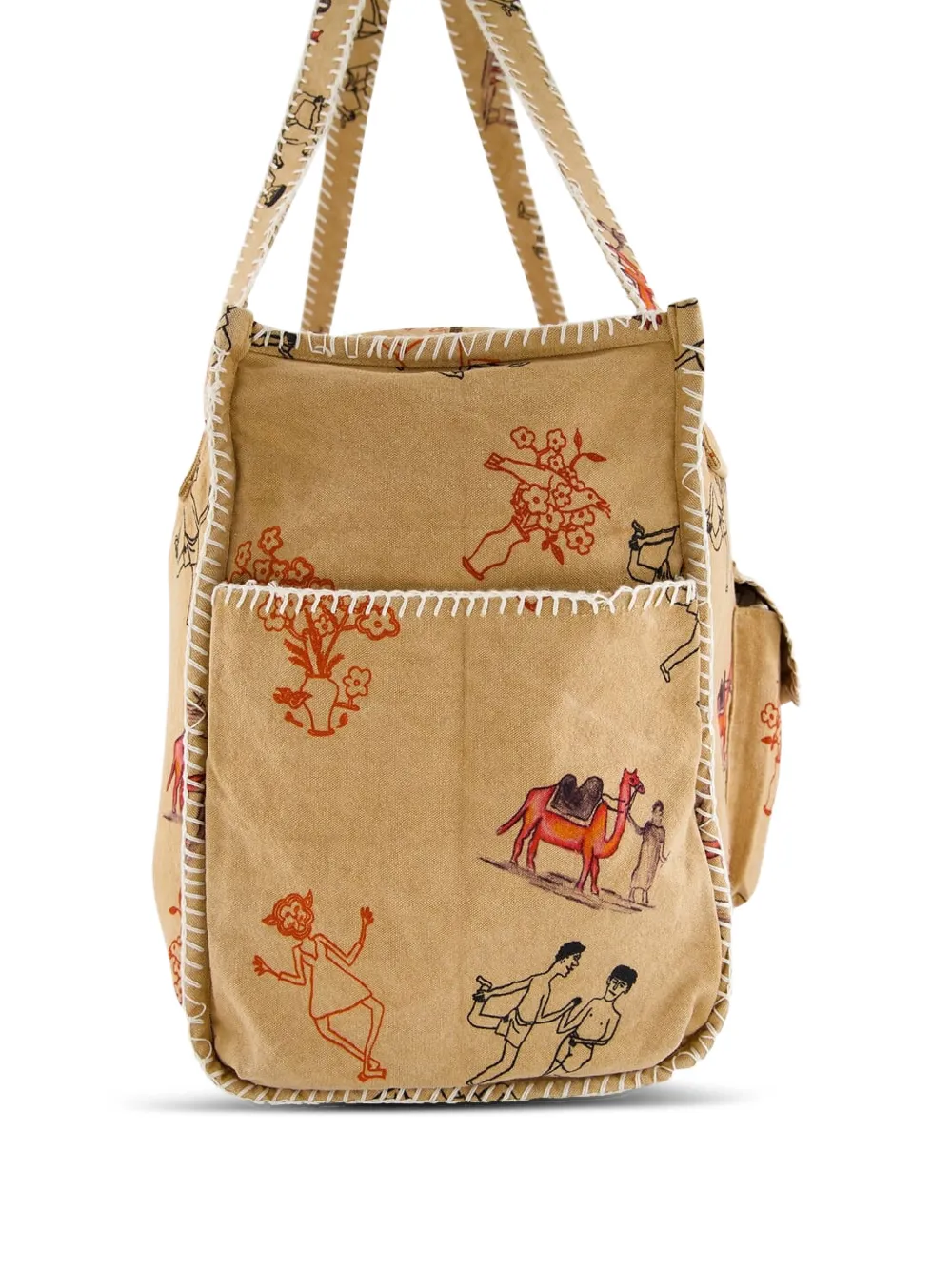 Baziszt Lavie printed pocket tote bag | Image 2