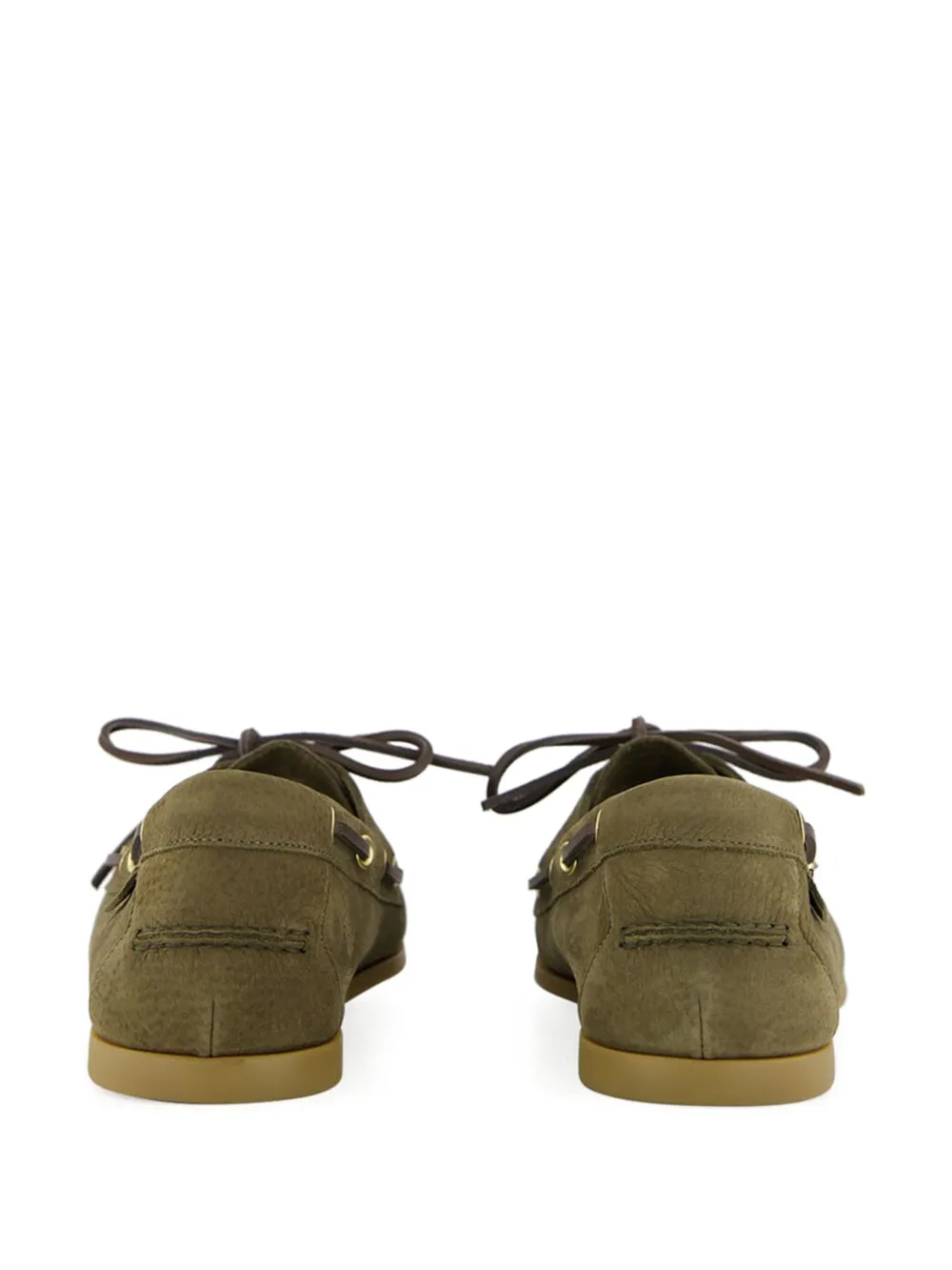 TOM FORD Robin boat shoes Green