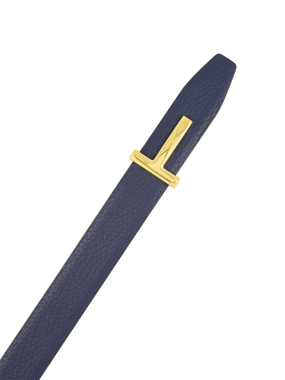 TOM FORD Leren riem Blauw