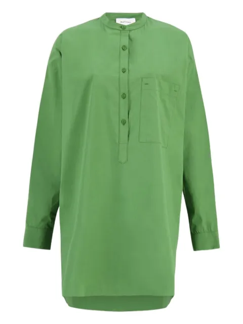 Matteau Popover long-sleeve mini shirt dress