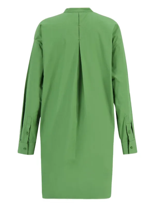 matteau green dress Matteau Gathered Drop Waist Dress Dresses Green main image 0