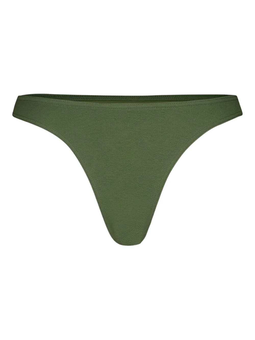 Matteau Nineties Brazilian bikini brief | Green | Image 1