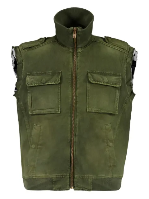 MM6 Maison Margiela raw-cut gilet