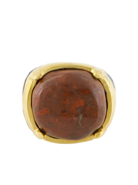 PAULA stone-embellishment ring
