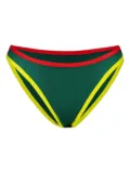 Casablanca jersey bikini bottom - Green