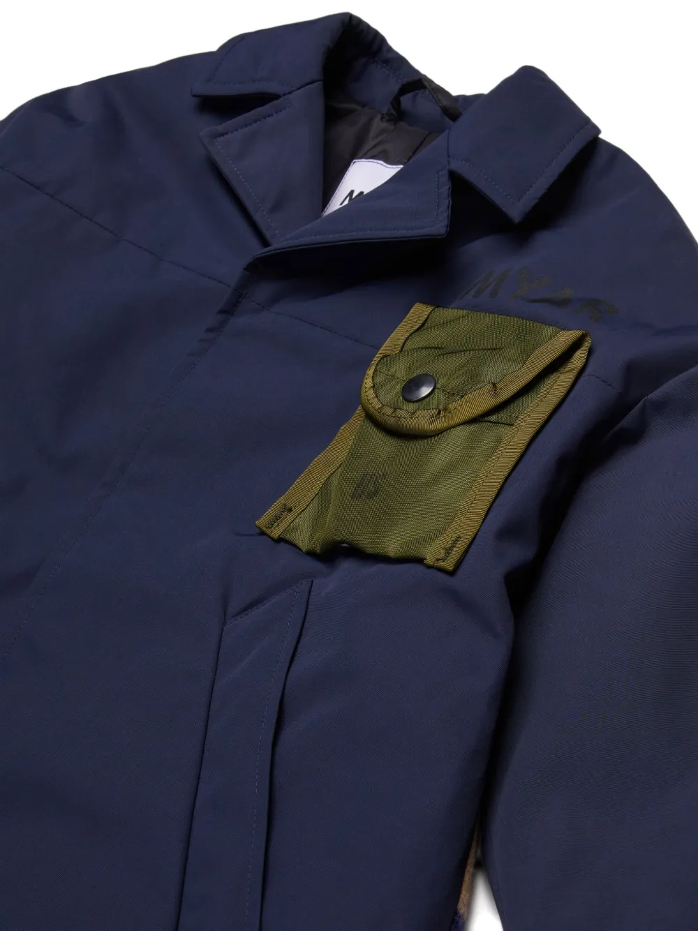 Myar Patch-pocket Jacket In Blue