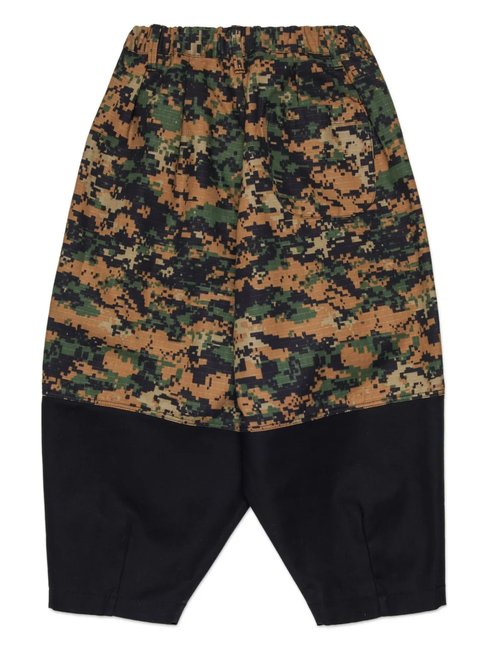 Myar Camo-panelled Trousers In Multi