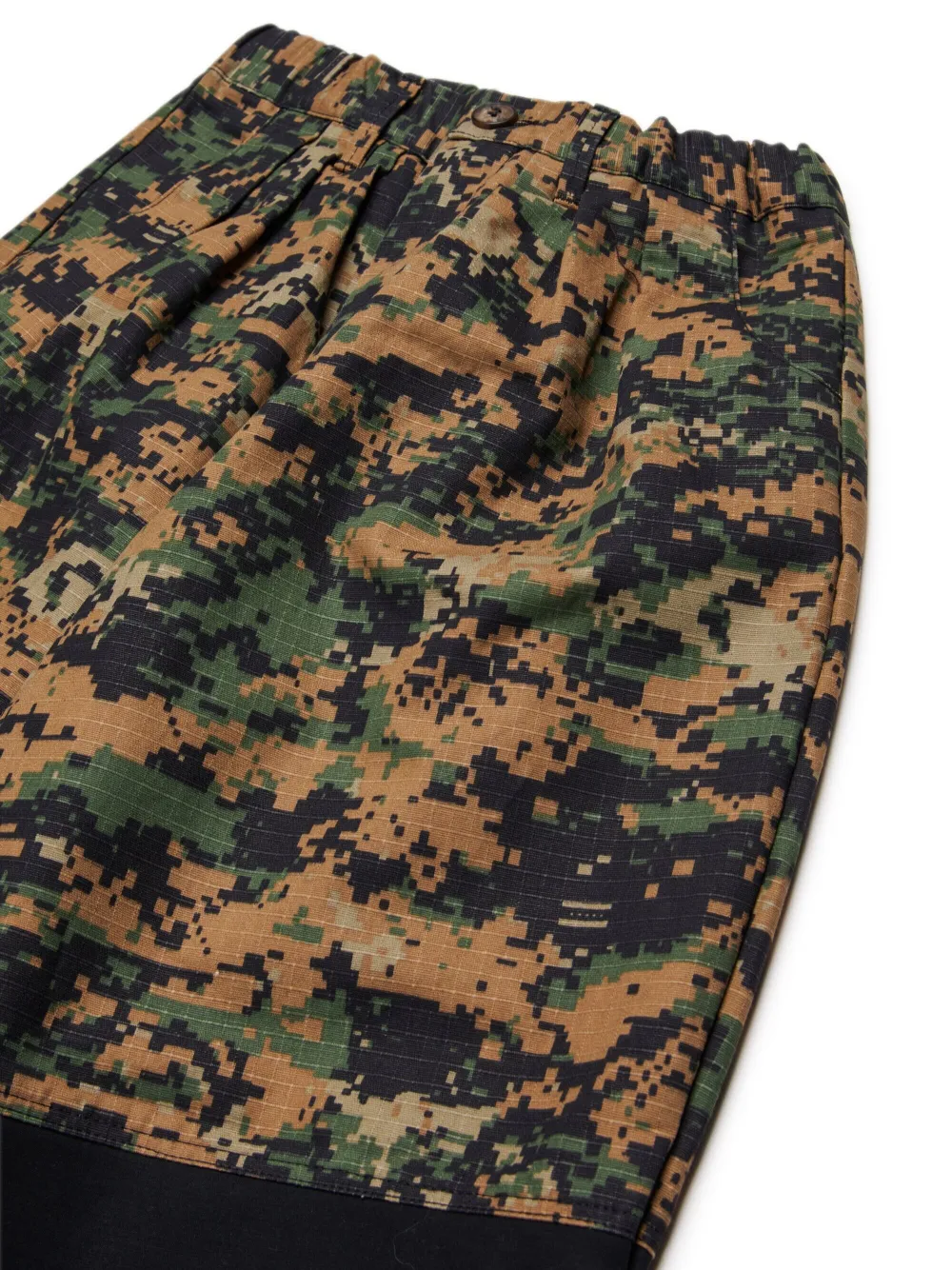 Myar Camo-panelled Trousers In Multi