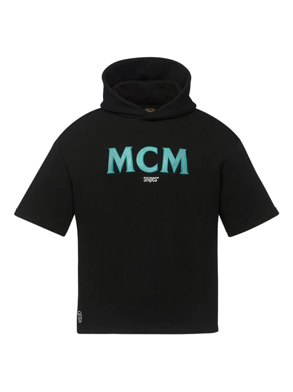 MCM x SNIPES hoodie met stras Zwart