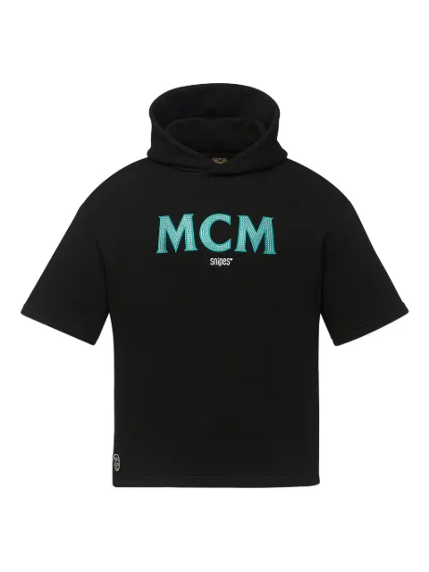 MCM x SNIPES rhinestone hoodie