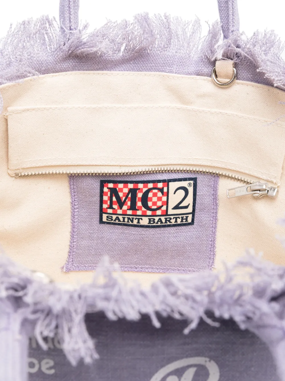 MC2 Saint Barth Colette shopper Paars