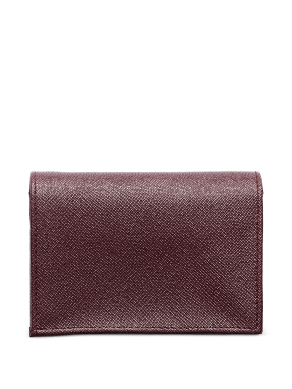 Prada Portemonnee van saffiano leer Bruin