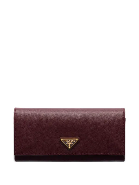Prada large Saffiano leather wallet