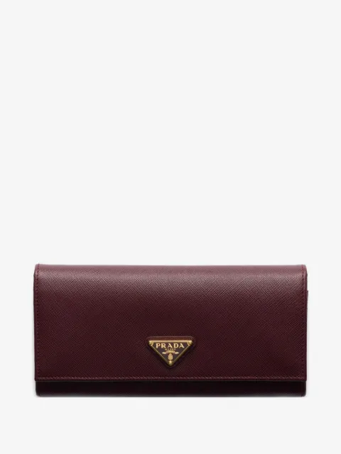 Prada large Saffiano leather wallet