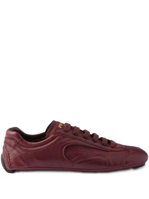 Prada Antiqued nappa leather sneakers