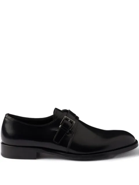 Prada chaussures en cuir à boucles