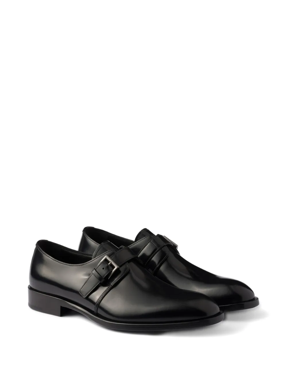 Prada buckle-detail leather monk shoes | Image 2