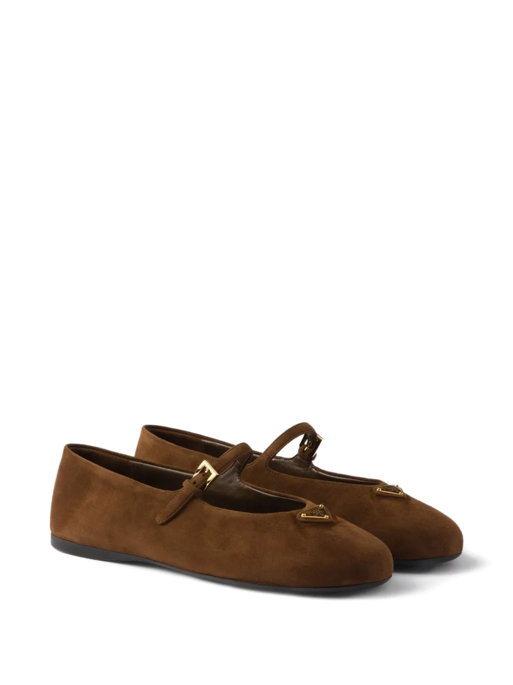 Prada embellished Mary Jane ballet flats | Image 2