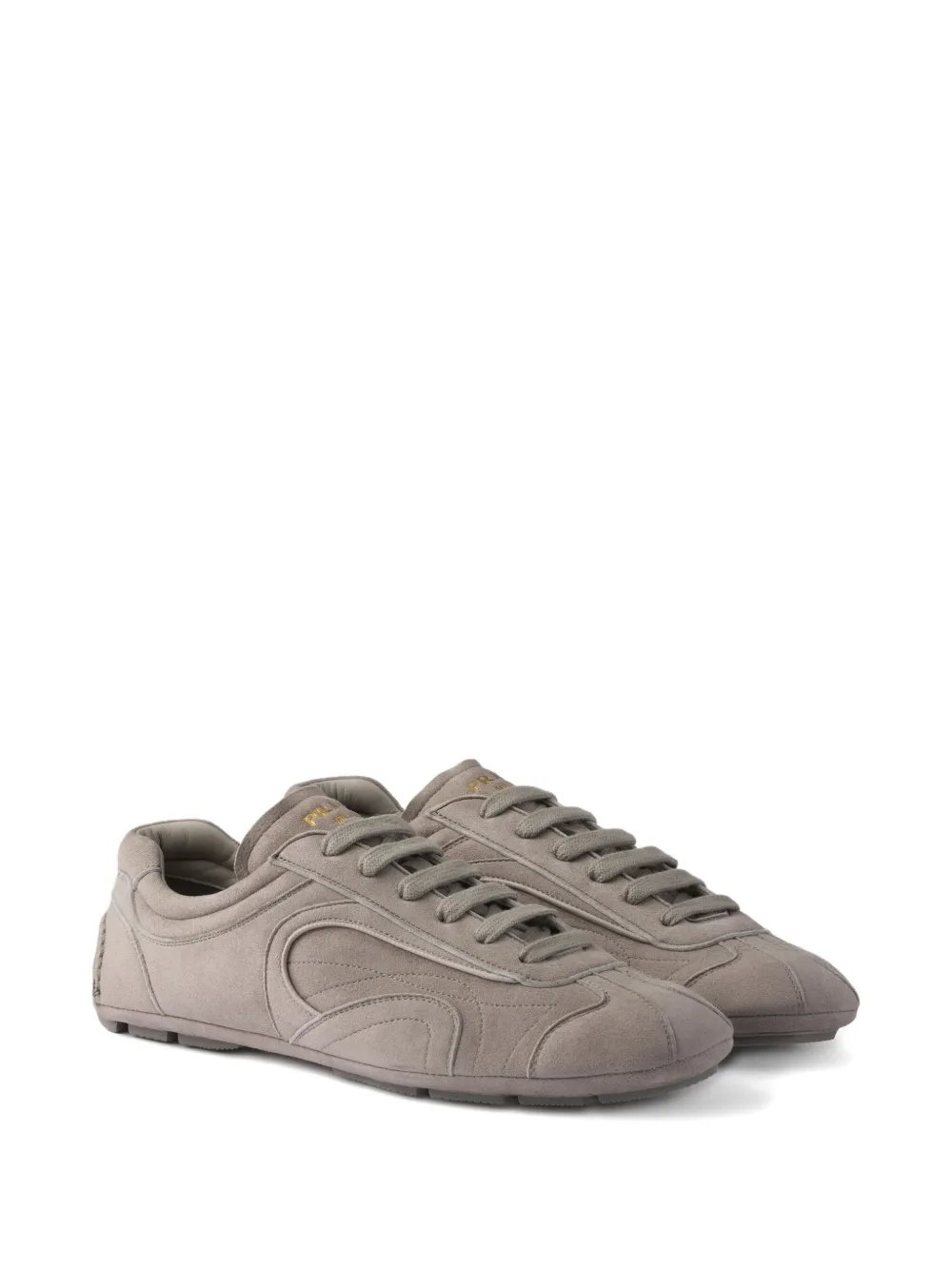 Prada suede low-top sneakers Grey