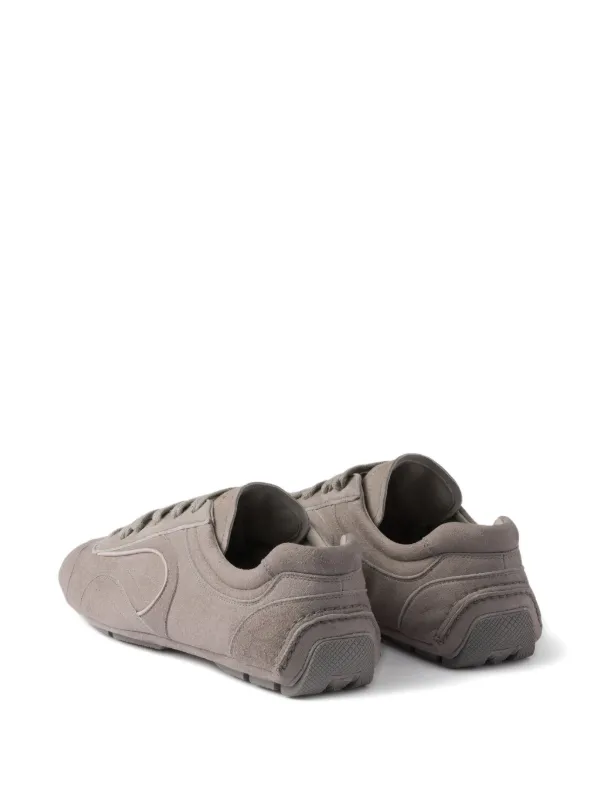 PRADA スリッポン スニーカー グレー 楽天市場】プラダ PRADA サイズ:7 2EG424 システムスニーカー