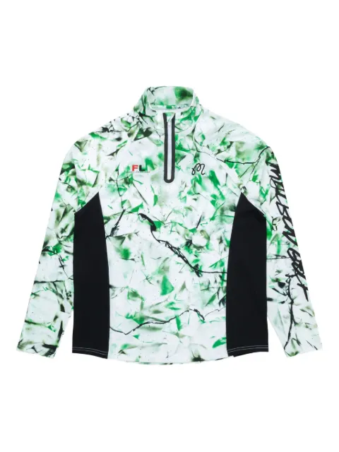 Malbon Golf abstract-pattern sweatshirt 