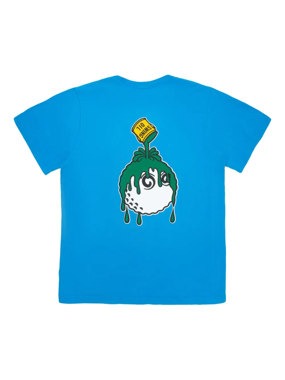 Malbon Golf Swing Oil T-shirt - Blauw