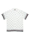 Blue Blue Japan graphic-print shirt - White