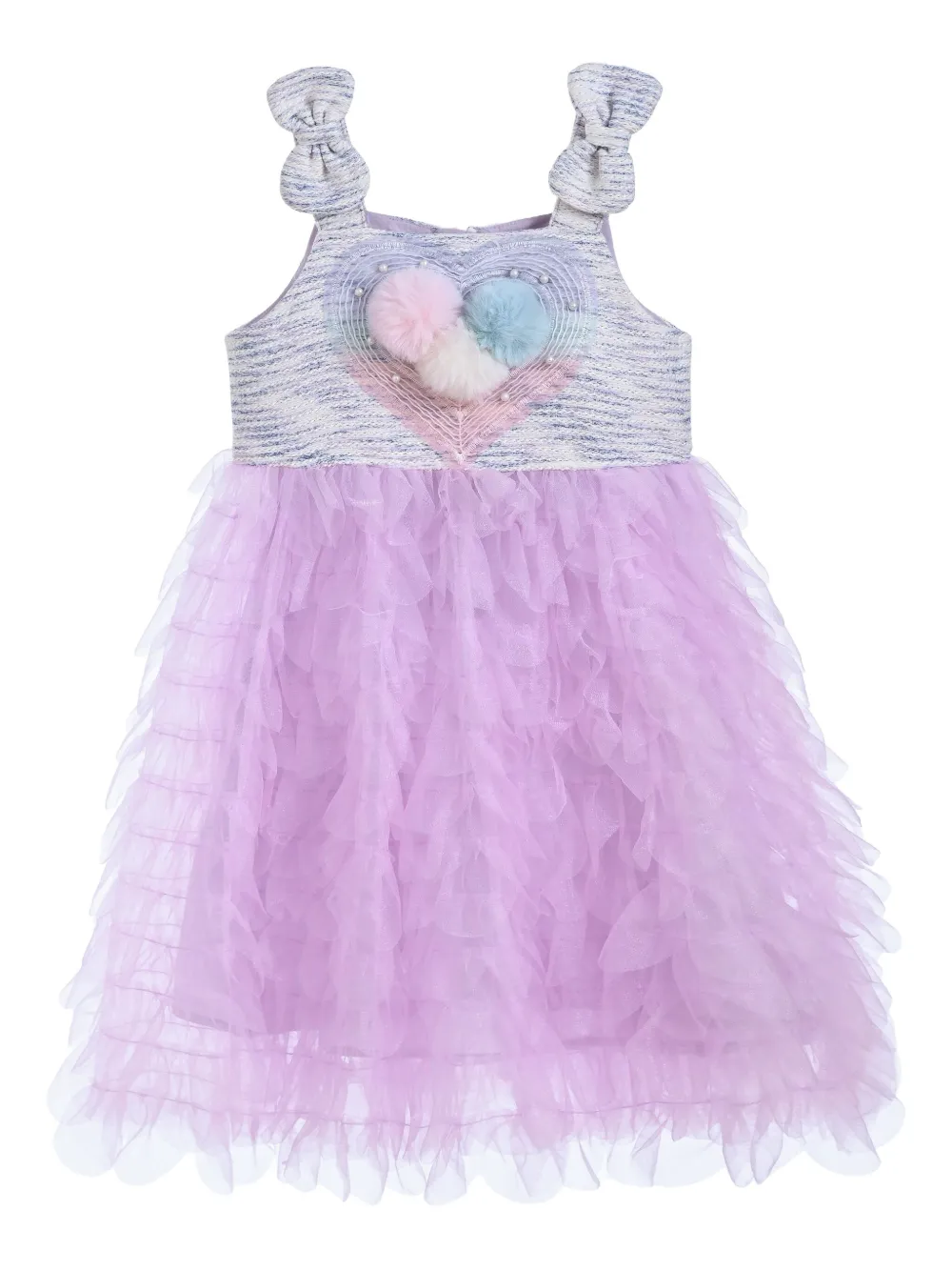 Mimi Tutu ruffled tulle dress | Purple | Image 1