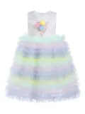 Mimi Tutu ruffled layered dress - Purple