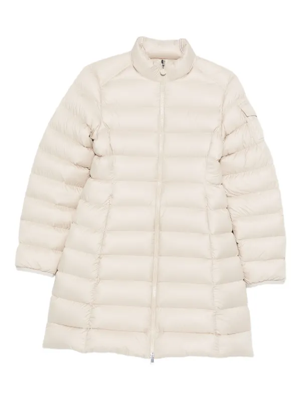 Moncler Igesse Quilted Coat in Neutrals