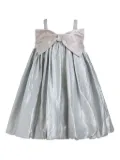 Mimi Tutu satin pleated dress - Silver