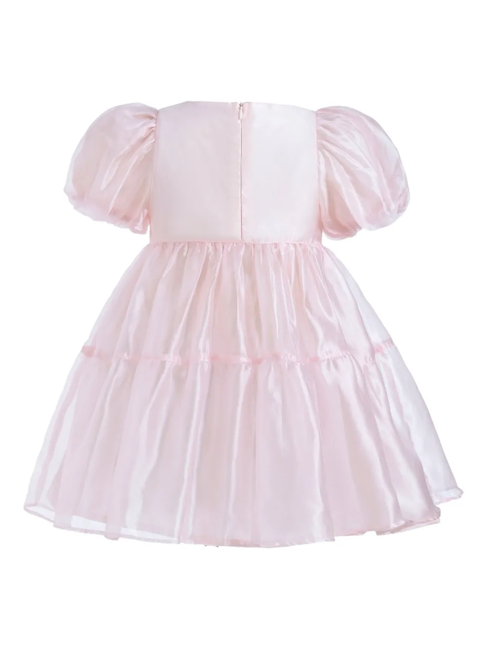 Mimi Tutu Elianna gelaagde jurk met pofmouwen Roze