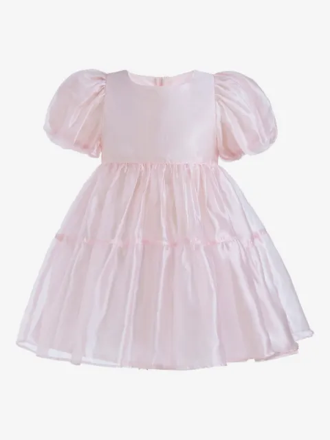 Mimi Tutu Elianna puff-sleeve tiered dress