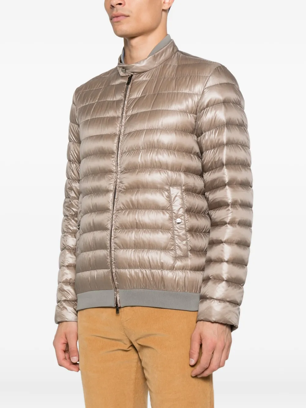 Herno Gewatteerd jack Beige