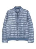 Herno quilted zip-front jacket - Blue