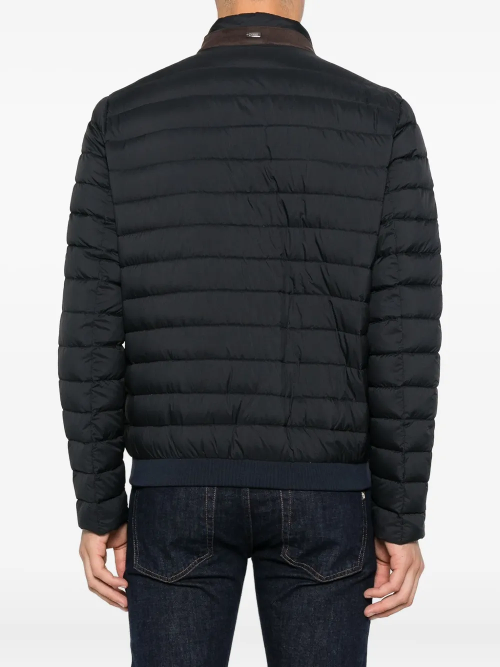 Herno Gewatteerd jack Blauw