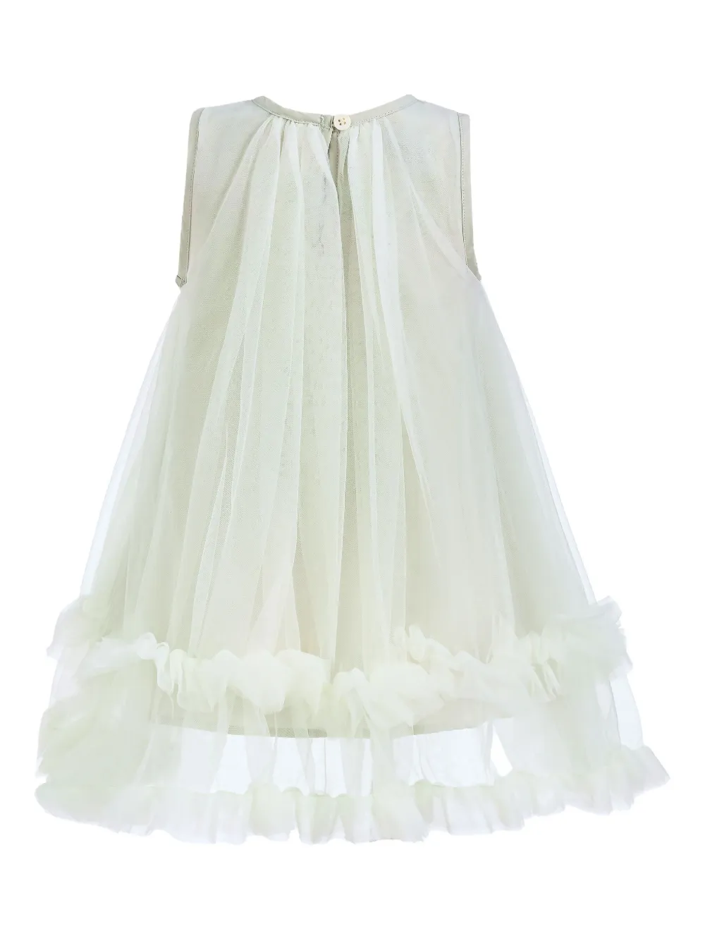 Mimi Tutu Mist jurk verfraaid met ster Beige