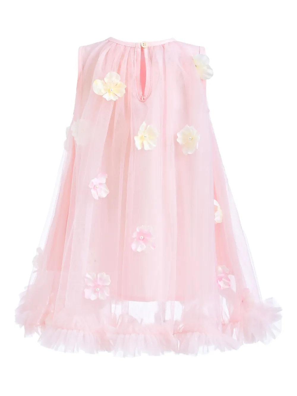 Mimi Tutu Jurk met bloemen en tule Roze