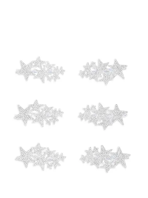 Mimi Tutu set de seis clips para el cabello con forma de estrella