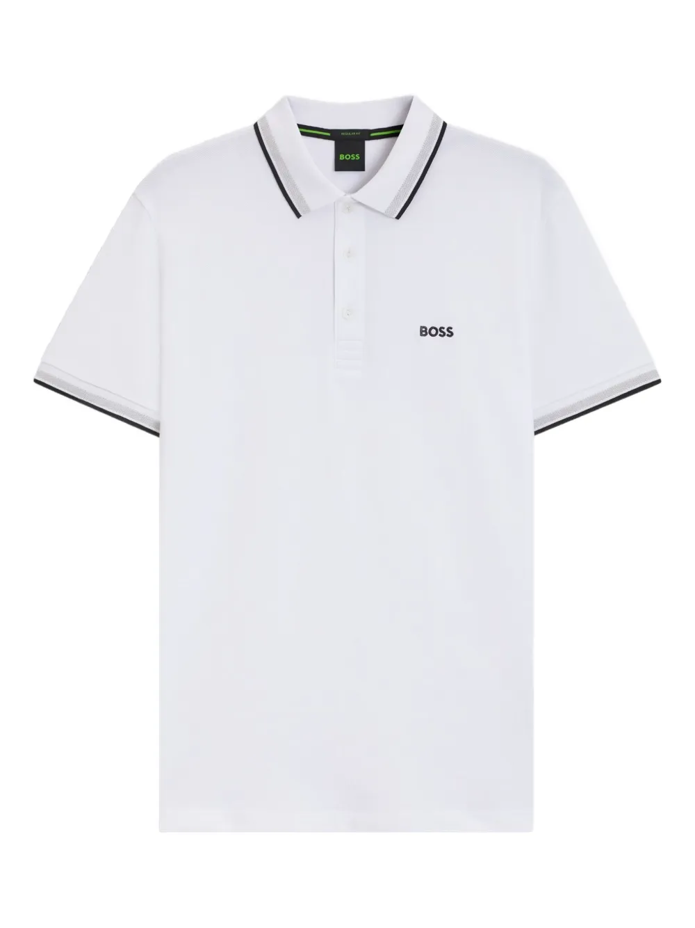 BOSS Paddy poloshirt Wit