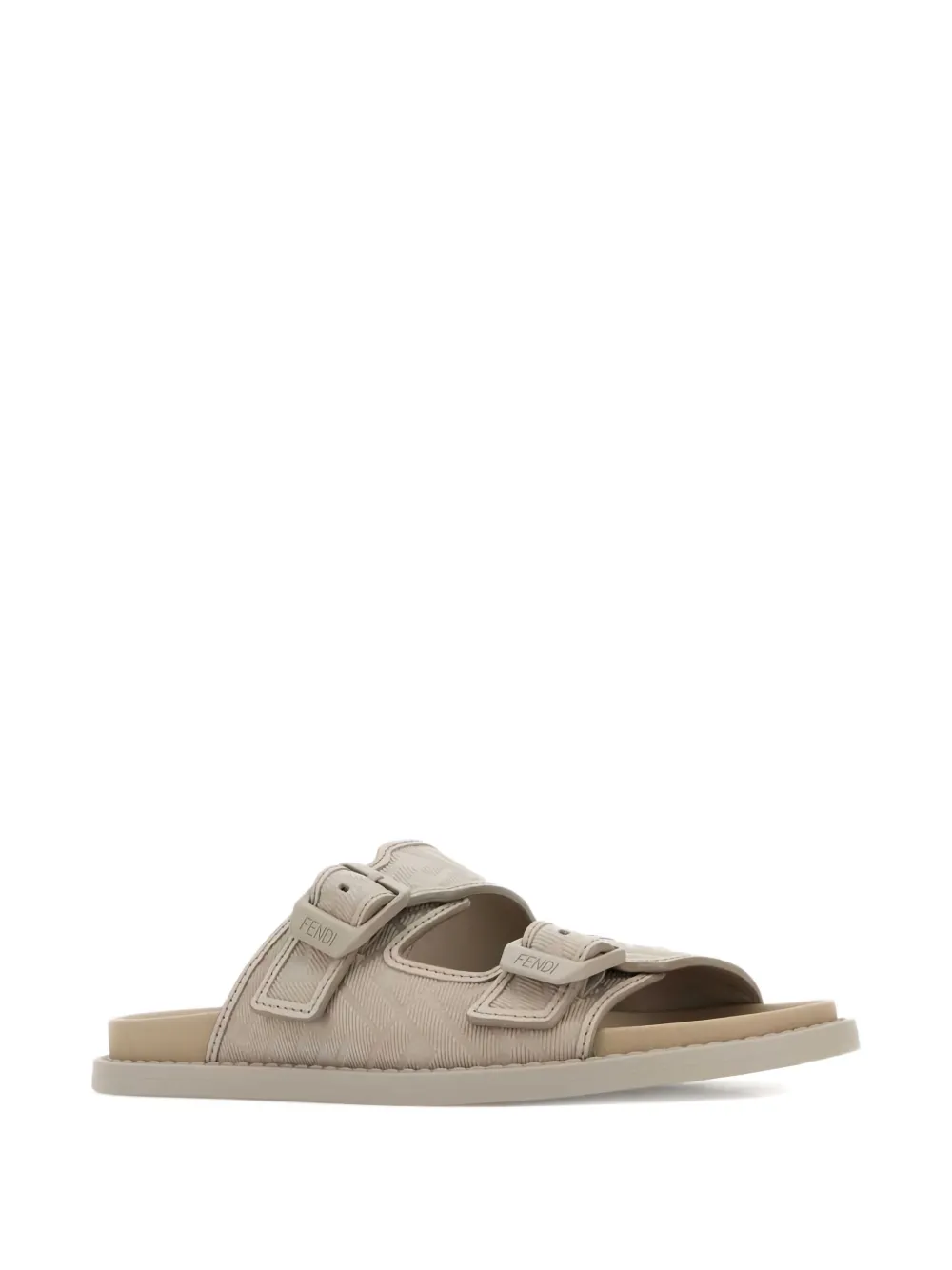 FENDI Sandália de couro com aba | Image 2