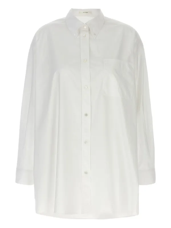 THE ROW♡ ホワイト コットン Tシャツ 9062K660WHTR_1600x.jpg?v=