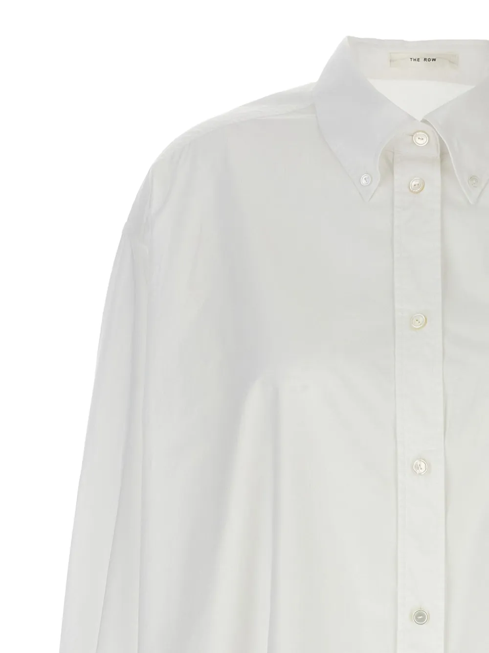 The Row Katoenen shirt Wit
