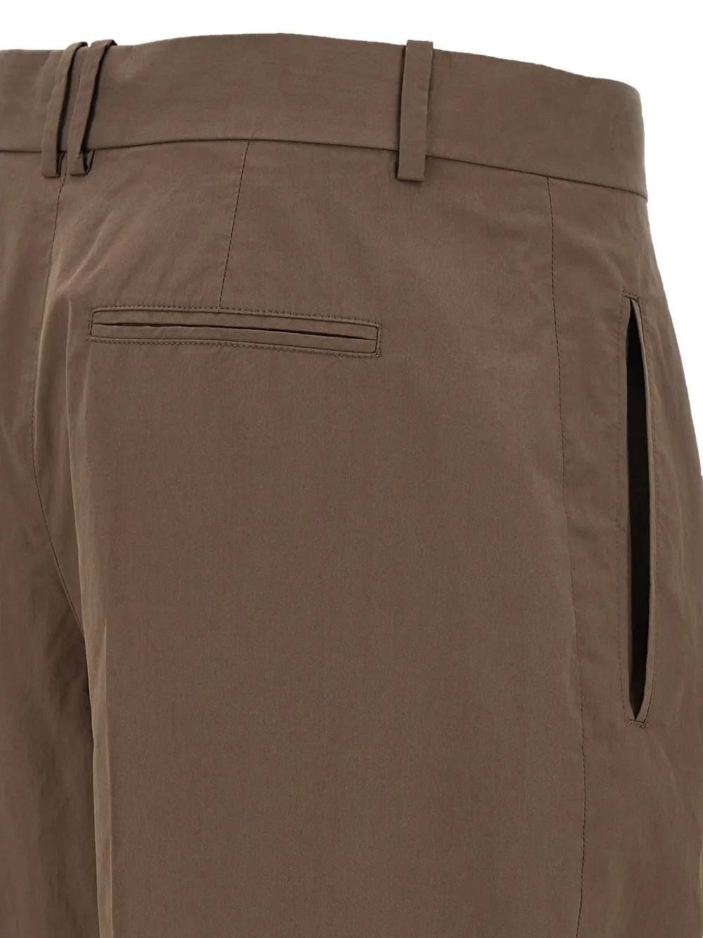 The Row Broek met wijde pijpen Bruin