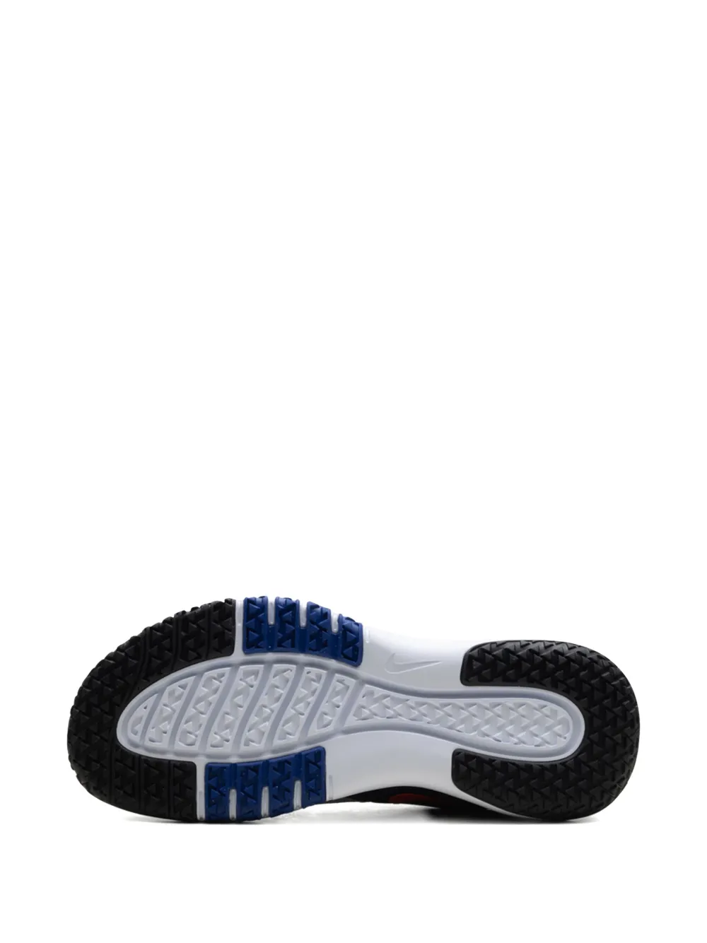 Nike Flex Control 4 "Wolf Grey Black Racer Blue Team Orange" sneakers Grijs