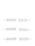 Mimi Tutu crystal hair pins (pack of six) - Silver