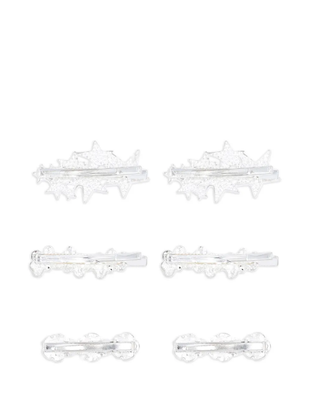 Mimi Tutu crystal-embellished hair clips (pack of six) | Girls Accessories | Image 2