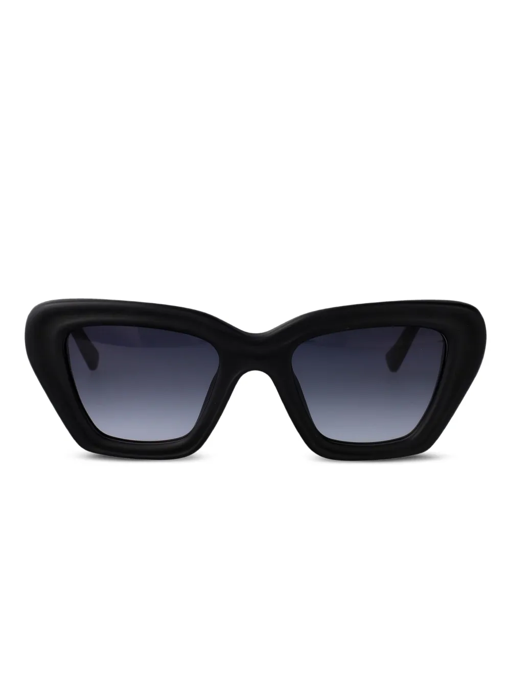 Yohji Yamamoto cat-eye frame sunglasses | Black | Image 1