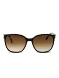 Longchamp square-frame sunglasses - Black